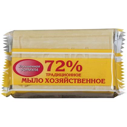 Мыло хозяйственное 72%, 200 г флоу-пак