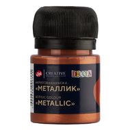 Краска акриловая металлик "Декола" 964 медь, 20 мл., банка
