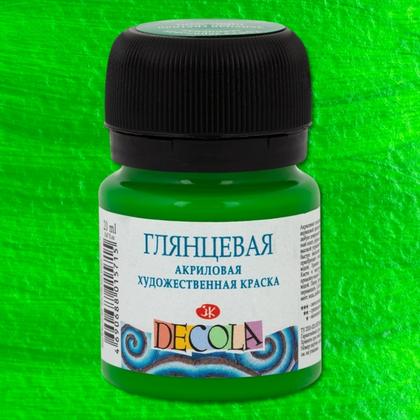 Краска акриловая глянцевая "Декола" 331 красная, 20 мл., банка