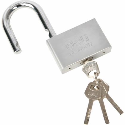 Замок навесной Deli YS EDL508912 70 мм, автомат, 4 ключа