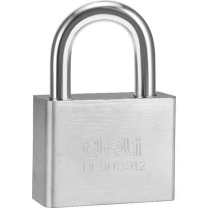 Замок навесной Deli YS EDL508912 70 мм, автомат, 4 ключа