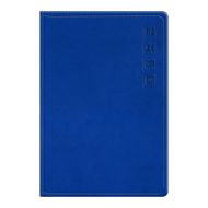 Книга алфавитная А5 135*205 мм, 80 л., "Winner. Bright blue" обл. кожзам., синий