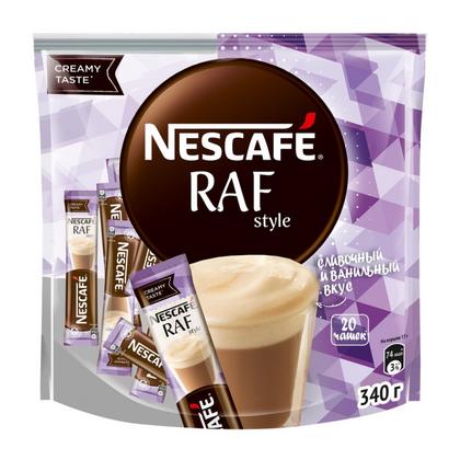 Кофейный напиток "Nescafe. Raf style" растворим., 3в1, 20 шт./упак.