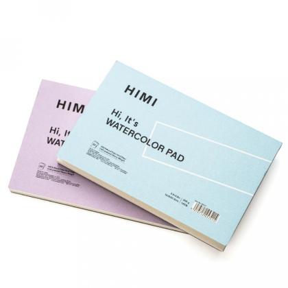 Блок-склейка бумаги для акварели "Himi" , 14*21,5 см, 300 г/м2, 20 л., фиолетовый