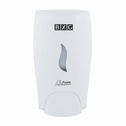 Диспенсер BXG-FD-1198 для мыла-пены 1л, пластик, цв.белый
