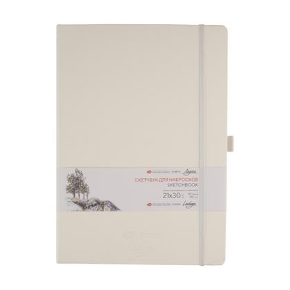 Скетчбук "Ладога" 21*30 см, 140 г/м2, 80 л., белый