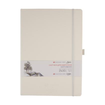 Скетчбук "Ладога" 21*30 см, 140 г/м2, 80 л., белый