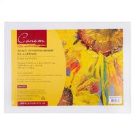 Холст на картоне 25*35 см "Сонет" хлопок, 280 г/м2, мелкое зерно