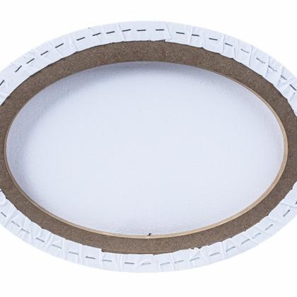 Холст на подрамнике овальный 20*30 см "Сонет" хлопок, 280 г/м2, среднее зерно