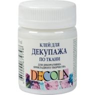 Клей для декупажа по ткани "Декола" 50 мл.