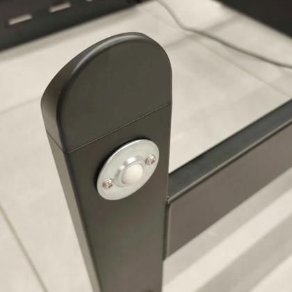Стол с электроприводом одномоторный AOKE AK-MR-P20-C, цвет черный, (Well Desk Rest)