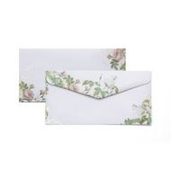 конверт 110*220, DL, ARGO, цветочный принт 280196,120г, треуг.клапан, клей. 1 шт.