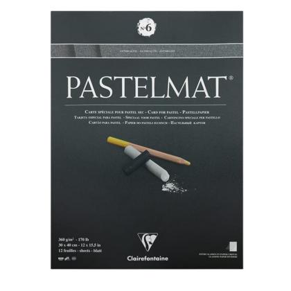 Блок бумаги для пастели "Pastelmat"  антрацит, 30x40см, 360 г, 12л. №6