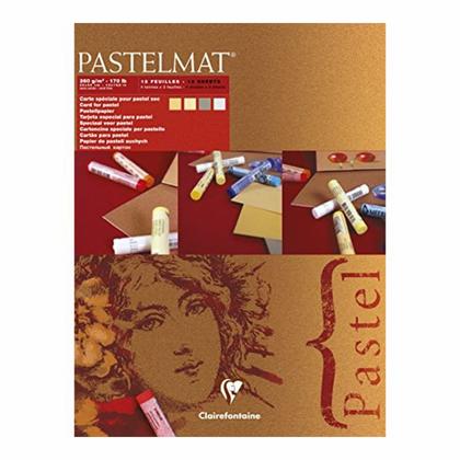 Блок бумаги для пастели "Pastelmat" 4 оттенка, 24x30см, 360 г, 12л., №4