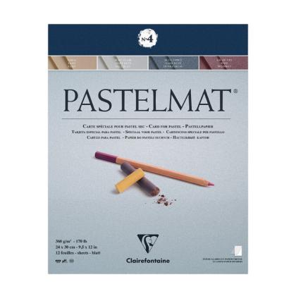 Блок бумаги для пастели "Pastelmat" 4 оттенка, 24x30см, 360 г, 12л., №4