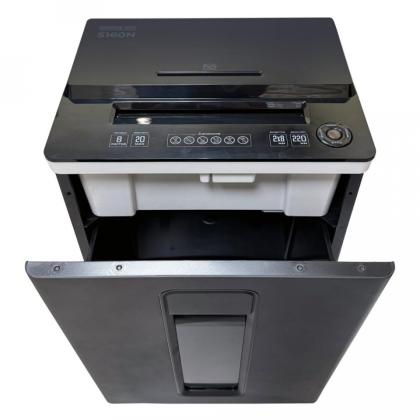 Уничтожитель Office Kit S160N 2x8 (P-5, 2х8 мм, до 9 лист., диски, карты, скобы, скрепки, 22 литра)