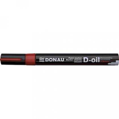 Маркер перм., на нитрокраске "Donau D-Oil" красный