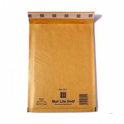 конверт 250х340 (230х330 вн), силикон. зам., крафт коричн. 100шт., воздушная подушка