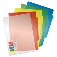 Папка уголок А4, 150 мк. "Стамм" 3-х уровневая, ассорти