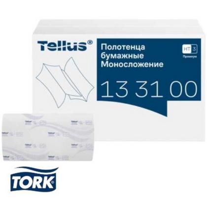 Полотенца бумажные  Tellus Синглфолд Премиум листовые, 2-сл., 200 листов, H3