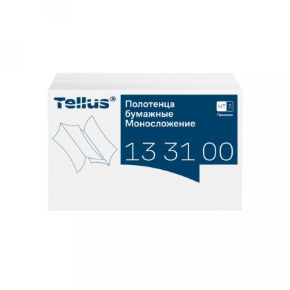 Полотенца бумажные  Tellus Синглфолд Премиум листовые, 2-сл., 200 листов, HT3