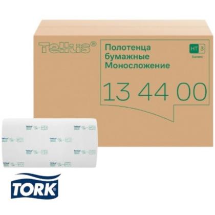 Полотенца бумажные  Tellus Синглфолд Баланс листовые, 1-сл., 250 листов, HT3