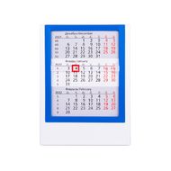 Календарь наст., 12,5*16 см "9537" 2026-2027, белый/синий 2728 C
