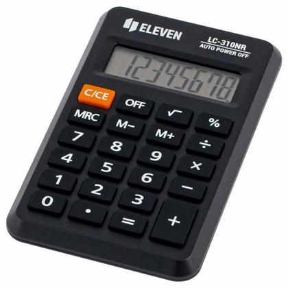 Кальк. карм. 8р. LC-310NR Eleven черный 114*69*14 мм