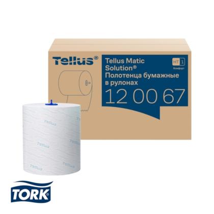 Полотенца бумажные  Tellus Matic Комфорт в рулонах, 2-сл, HT1, 150м