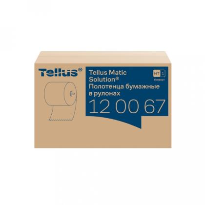 Полотенца бумажные  Tellus Matic Комфорт в рулонах, 2-сл, HT1, 150м