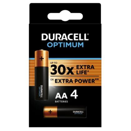 бат_гальв. эл-т щел. (алкал.) 1,5 V LR06/MX2400 (AA) DURACELL Optimum 4шт