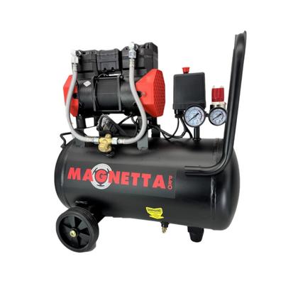 Компрессор воздушный безмасляный Magnetta BW1100-24 2200 Вт, 24 л, 185 л/мин, 8 бар