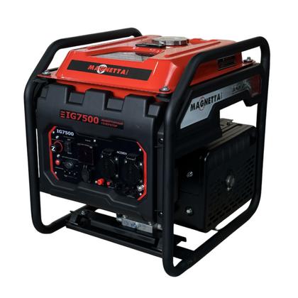 Генератор инверторный бензиновый Magnetta IG7500 5,0 кВт, 220 В, объем бака 15 л