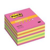 Бумага д/з на кл. осн. 76*76 мм "Post-it Classic. Неоновый розовый" 450 л., розовый