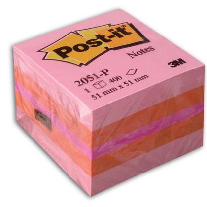 Бумага д/з на кл. осн. 51*51 мм "Post-it Classic. Мармелад" 4 цвета, 400 л.
