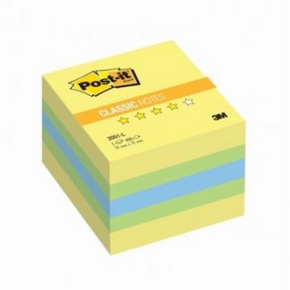 Бумага д/з на кл. осн. 51*51 мм "Post-it Classic. Мармелад" 4 цвета, 400 л.