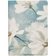 Ежедневник датир. А5 140*200 мм, 352 стр., тонир., лин. "Petals" мягк. обл. кожзам., три цветка 2026