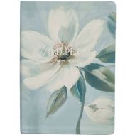 Ежедневник датир. А5 140*200 мм, 352 стр., тонир., лин. "Petals" мягк. обл. кожзам., цветок 2026