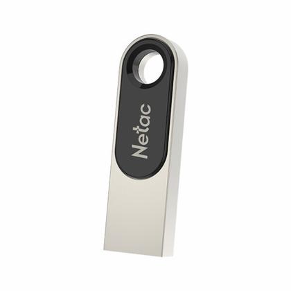 Карта памяти USB Flash 3.0 128 Gb U278, алюминиевый сплав, Netac