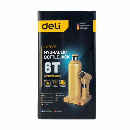 Домкрат бутылочный Deli YS EDQ71006 6т
