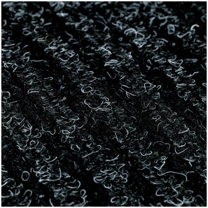 Коврик придверный "OfficeClean" 40*60 см, ребристый, черный