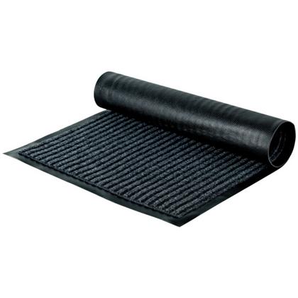 Коврик придверный "OfficeClean" 40*60 см, ребристый, серый