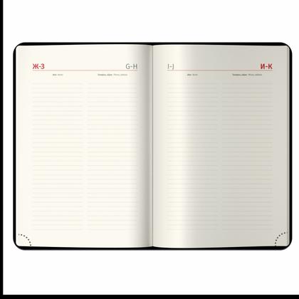 Ежедневник датир. А5 150*215 мм, 368 стр., тонир., лин. "Silver Pristine" тверд. обл. кожзам., коричневый, срез серебристый 2026