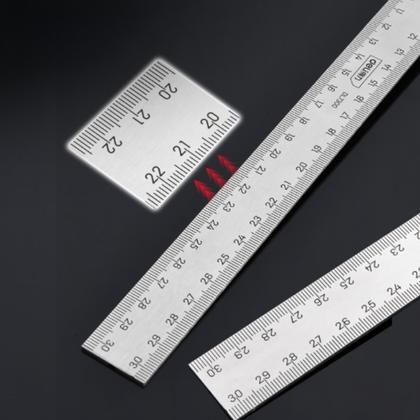 Линейка строительная с угольником и уровнем Deli YS DL7300 300мм