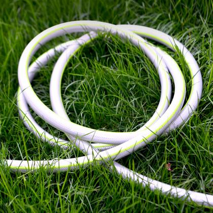 Шланг поливочный армированный четырёхслойный Deli GS EDL8072B-20 3/4" ПВХ, 20 м, зеленый