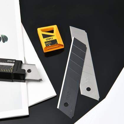 Лезвие для стр. ножа "Deli" 25 мм, 10 шт.