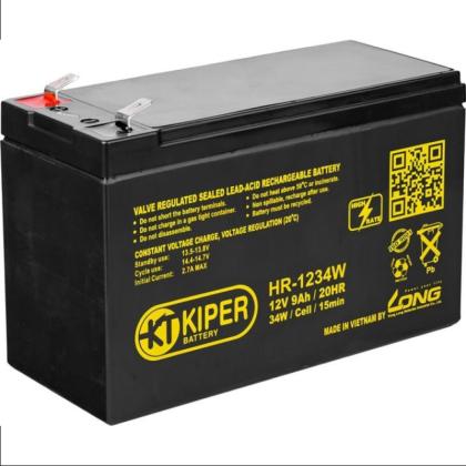 Аккумуляторная батарея Kiper HR-1234W F2 12V/9Ah