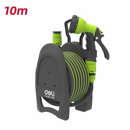 Шланг для полива с катушкой Deli GS EDL581110B с аксессуарами
