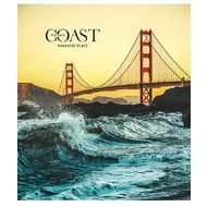 Тетрадь А5 96 л., клет. "Goast" скоба сбоку, обл. карт., Уф-лак, ассорти