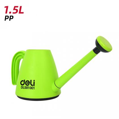 Лейка пластмассовая Deli GS EDL581001 1,5л, зеленая 